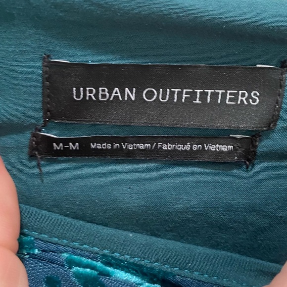 Urban Outfitters Uo Lexi‎ Velvet Cowl Neck Mini Dress, sz Medium - Picture 7 of 11